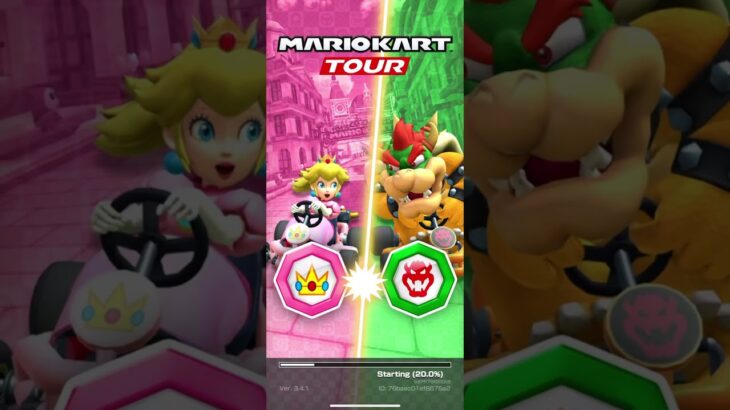 Mario Kart Tour 『マリオカートツアー』1st Week Result – Peach VS Bowser Tour