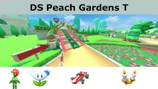 A Petey Piranha Outside the Castle! DS Peach Gardens T Run | Doctor Tour (2024) | Mario Kart Tour