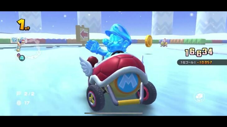 マリオカートツアー SFCバニラレイク1 / Mario Kart Tour SNES Vanilla Lake 1