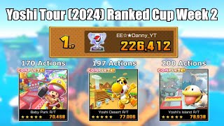 Mario Kart Tour – Yoshi Tour (2024) Ranked Cup Week 2 226,412 pts