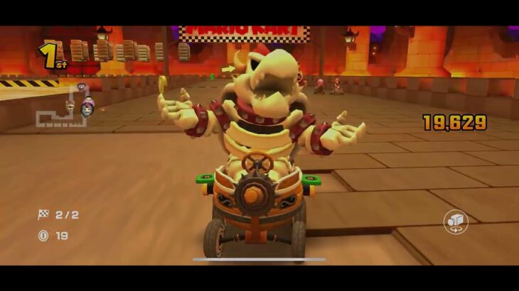 マリオカートツアー GBAクッパキャッスル1 / Mario Kart Tour GBA Bowser Castle 1