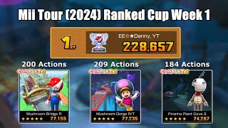 Mario Kart Tour – Mii Tour (2024) Ranked Cup Week 1 228,657 pts