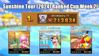 Mario Kart Tour – Sunshine Tour (2024) Ranked Cup Week 2 213,634pts