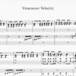 【ピアノアレンジ】マリオカートツアー バンクーバーバレー  Mario Kart Tour – Vancouver Velocity (Sheet Music)