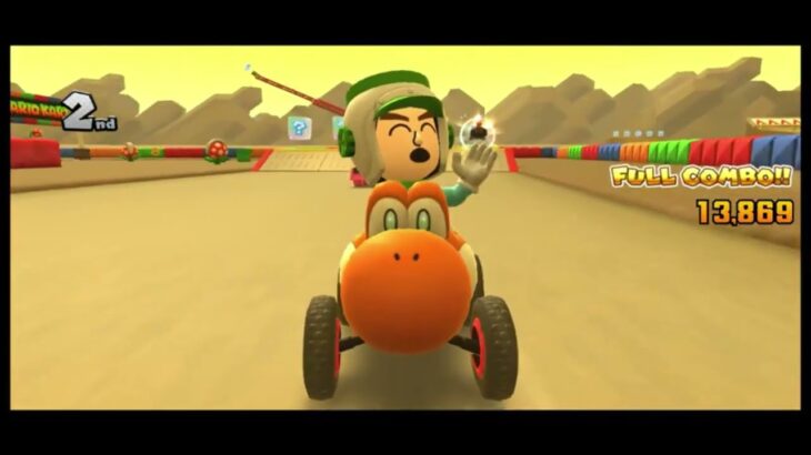 マリオカートツアー　ギリギリフルコンボ‼