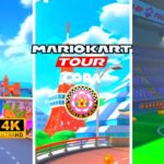 Mario Kart Tour Copa Bebé Peach (4K,60 FPS)