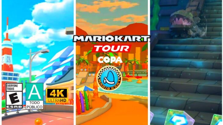 Mario Kart Tour Copa Kamek (4K,50 FPS)