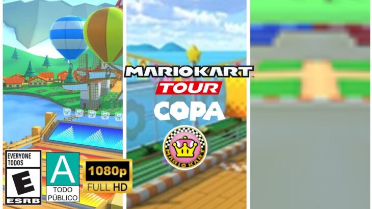 Mario Kart Tour Copa Peachette (1080P)