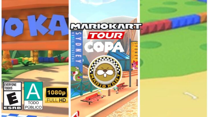 Mario Kart Tour Copa Topo Monty (1080P)