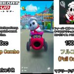 マリオカート 150cc フルコンボ マドリードグランデ 3　Mario kart Tour 150cc Non Stop Combo Madrid Drive 3 N〜RX（R/T）