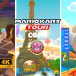 Mario Kart Tour Copa Peach Felina (4K,60 FPS)