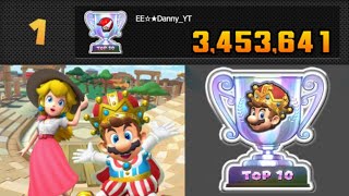 Mario Kart Tour – Anniversary Tour (2024) All-Cup Ranking Top 10: All Courses High Scores