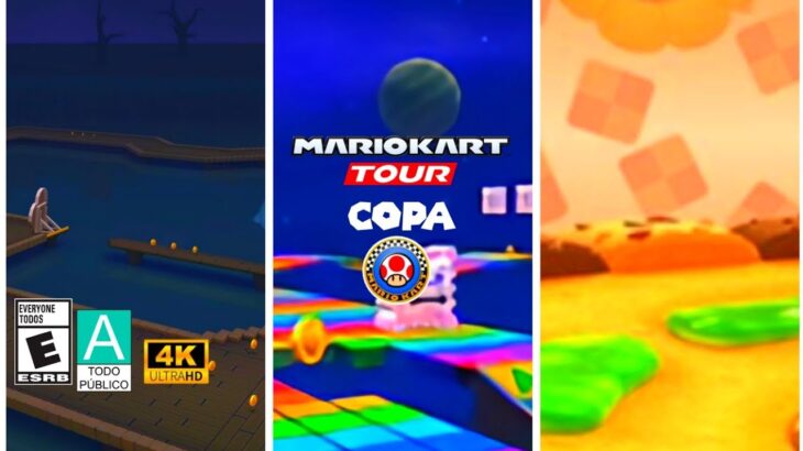 Mario Kart Tour Copa Toad (4K,60 FPS)