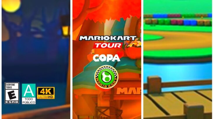 Mario Kart Tour Copa Yoshi (4K,60 FPS)