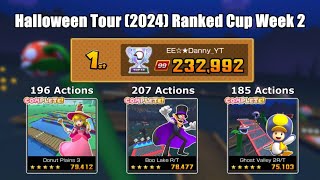 Mario Kart Tour – Halloween Tour (2024) Ranked Cup Week 2 232,992pts