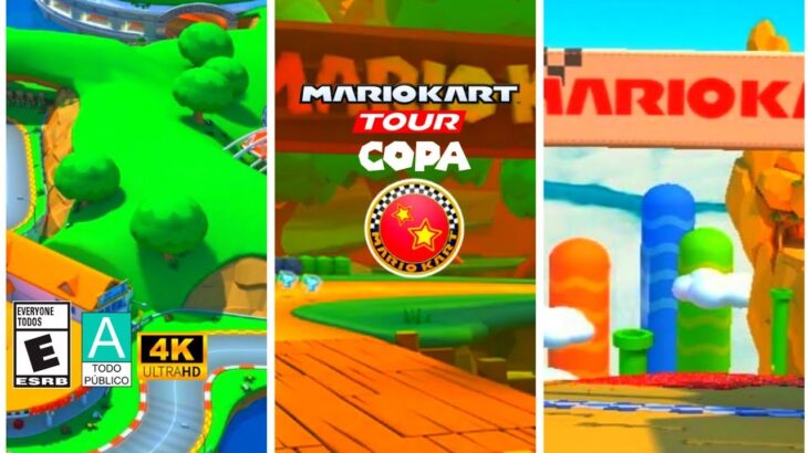 Mario Kart Tour Copa Diddy Kong (4K,60 FPS)