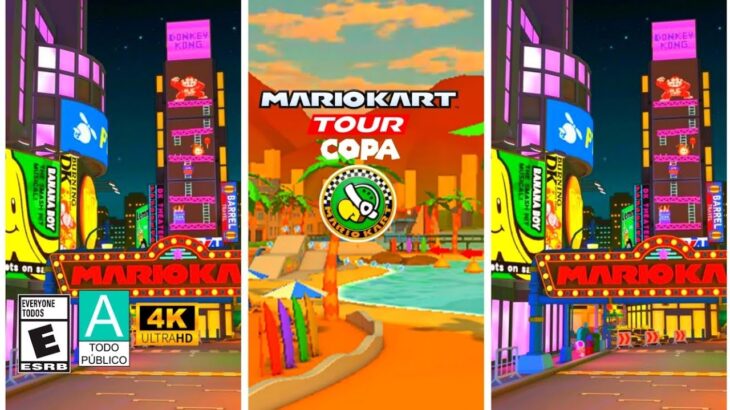 Mario Kart Tour Copa Hermano Martillo (4K,60 FPS