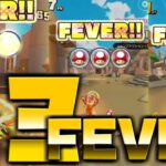 【マリオカートツアー】アテネポリス３でゴールドmiiスーツで挑んだらトリプルFEVERがきたー！