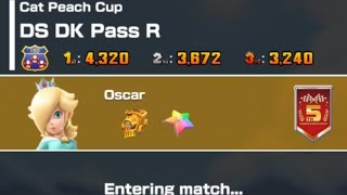 Mario kart tour Rosalina DS DK Pass R (cat peach cup)(holiday tour 2024