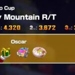 Mario kart tour daisy (Holiday cheer) merry Mountain R/T (ice Mario cup)(holiday tour 2024)