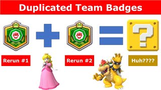 My NEW Observation of Duplicate Team Badges (Useful Knowledge for Badge Collectors) |Mario Kart Tour