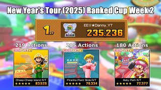 Mario Kart Tour – New Year’s Tour (2025) Ranked Cup Week 2 235,2362pts