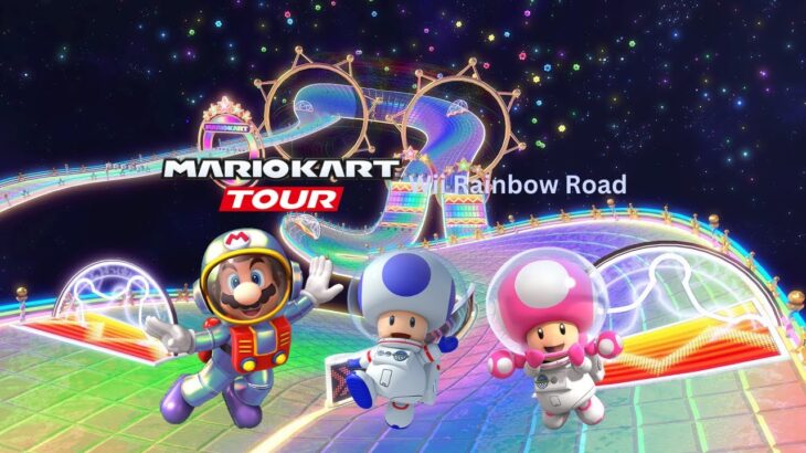 Mario Kart Tour – Wii Rainbow Road