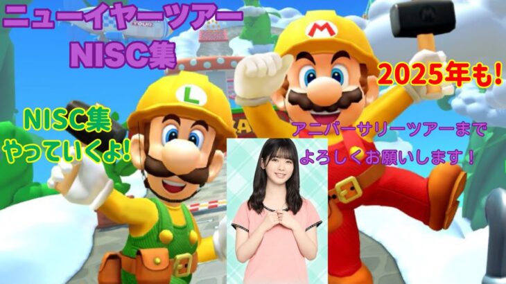 【マリオカートツアー】マルチで使える！NISC集【ニューイヤーツアー編】