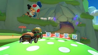 マリオカートツアー Wii キノコキャニオン フルコンボ 150cc　Mario kart Tour Wii Mushroom Gorge Non Stop Combo 150cc