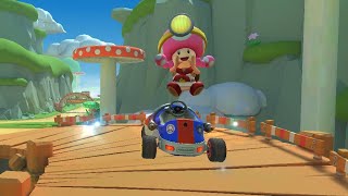 マリオカートツアー Wii キノコキャニオン R フルコンボ 150cc　Mario kart Tour Wii Mushroom Gorge R Non Stop Combo 150cc