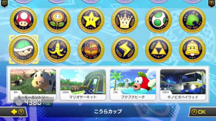 マリオカート8デラックス　1模擬だけ tier-ef