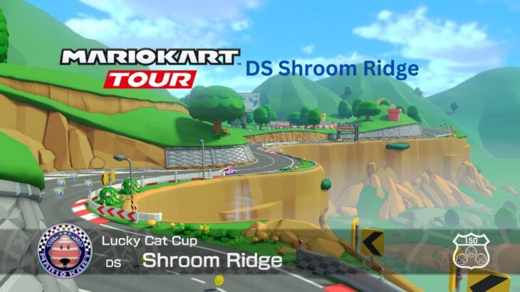 Mario Kart Tour – DS Shroom Ridge