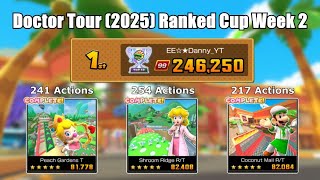 Mario Kart Tour – Doctor Tour (2025) Ranked Cup Week 2 246,250 pts