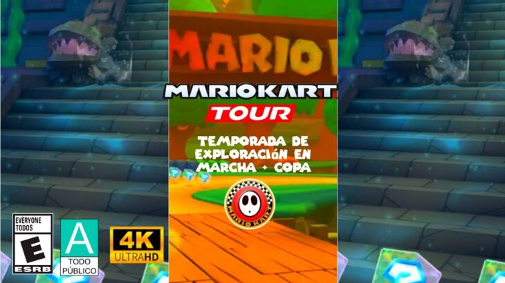 Mario Kart Tour Temporada De Exploración En Marcha + Copa Shy Guy (4K,60 FPS)