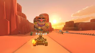 マリオカートツアー  N64 カラカラさばく 2 フルコンボ 150cc　Mario kart Tour N64 Kalimari Desert Nonstop Combo 150cc