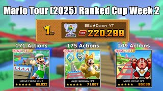 Mario Kart Tour – Mario Tour (2025) Ranked Cup Week 2 220,299 pts