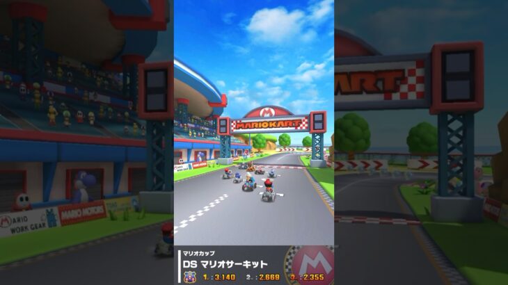 マリオでライドオン。 #マリオカートツアー #マリオ #move #shots