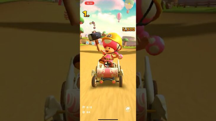 #003 マリオカートツアーをプレイ　『ヨッシーバレー』