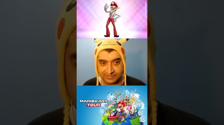 MARIO KART TOUR WALUIGI (BUS DRIVER) DRIVER SKIN