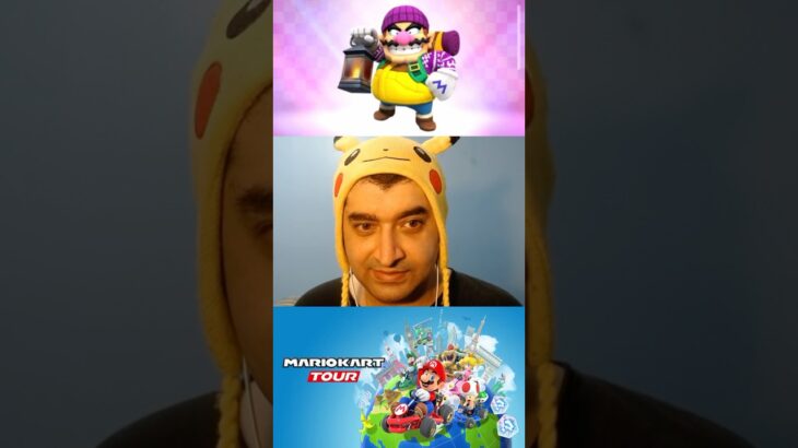 MARIO KART TOUR WARIO (HIKER) DRIVER SKIN