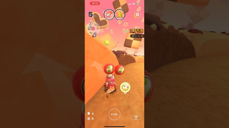 #087 マリオカートツアーをプレイ『GC クッキーランド』