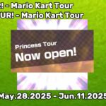 Checking out the New 2025 Princess Tour Update on Mario Kart Tour! – Mario Kart Tour