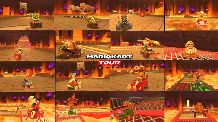 マリオカートツアー GBA クッパキャッスル 総集編　Mario Kart Tour GBA Bowser’s Castle  Compilation