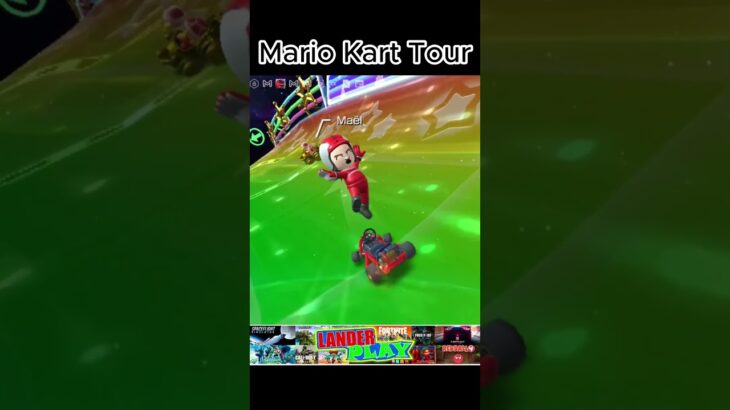 Jugando por primera vez Mario Kart Tour @landerplay2023  #videojuegos #mariokarttour #mariokart