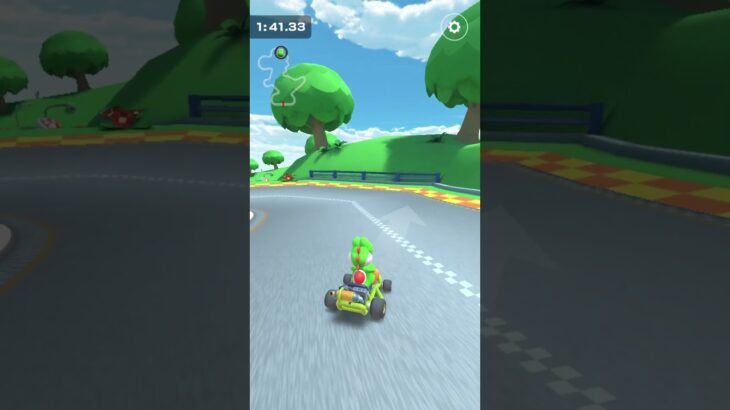 Mario Kart Tour | Pista la prueba de Yoshi #shorts #mariokart #gaming #mario