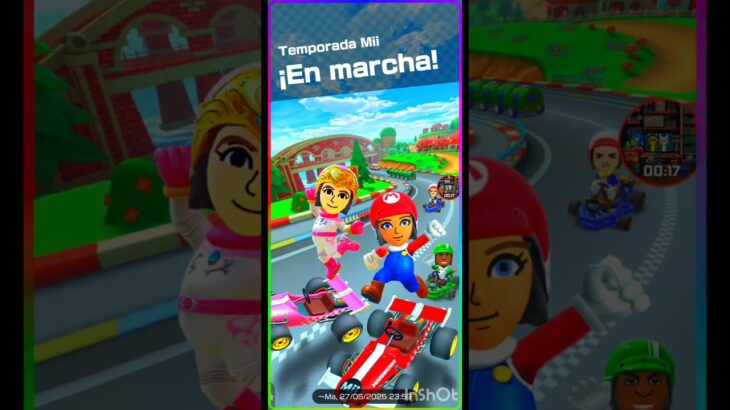 Mario Kart Tour Temporada De Mii En Marcha