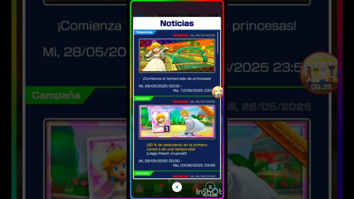 Mario Kart Tour Temporada De Princesas En Marcha