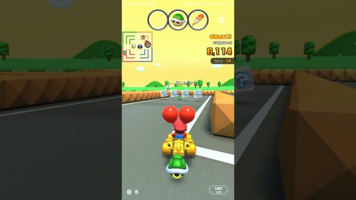 気ままにスコア上げ[リーグ戦] ＃マリオカートツアー＃Mario Kart Tour,＃GBA Battle Course1,＃Mario,#gba ,#nintendo