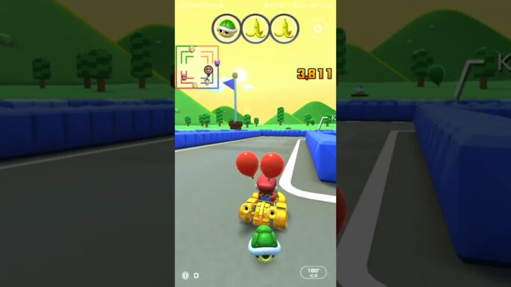 気ままにスコア上げ[リーグ戦] ＃マリオカートツアー＃Mario Kart Tour,＃GBA Battle Course1,＃Mario,#gba ,#nintendo