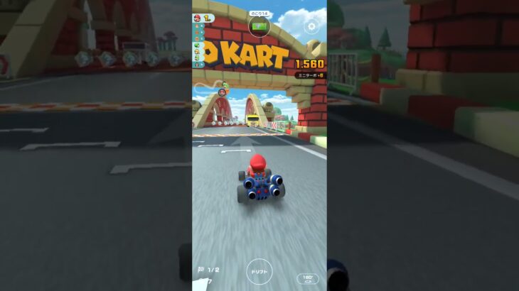 『マリオカートツアー』(Miiカップ)【GC】キノコブリッジR